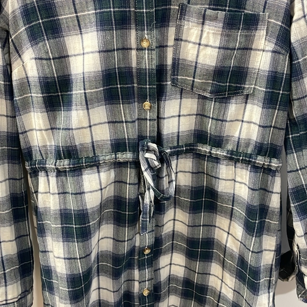 Abercrombie & Fitch checkered tunic - Picture 2 of 6